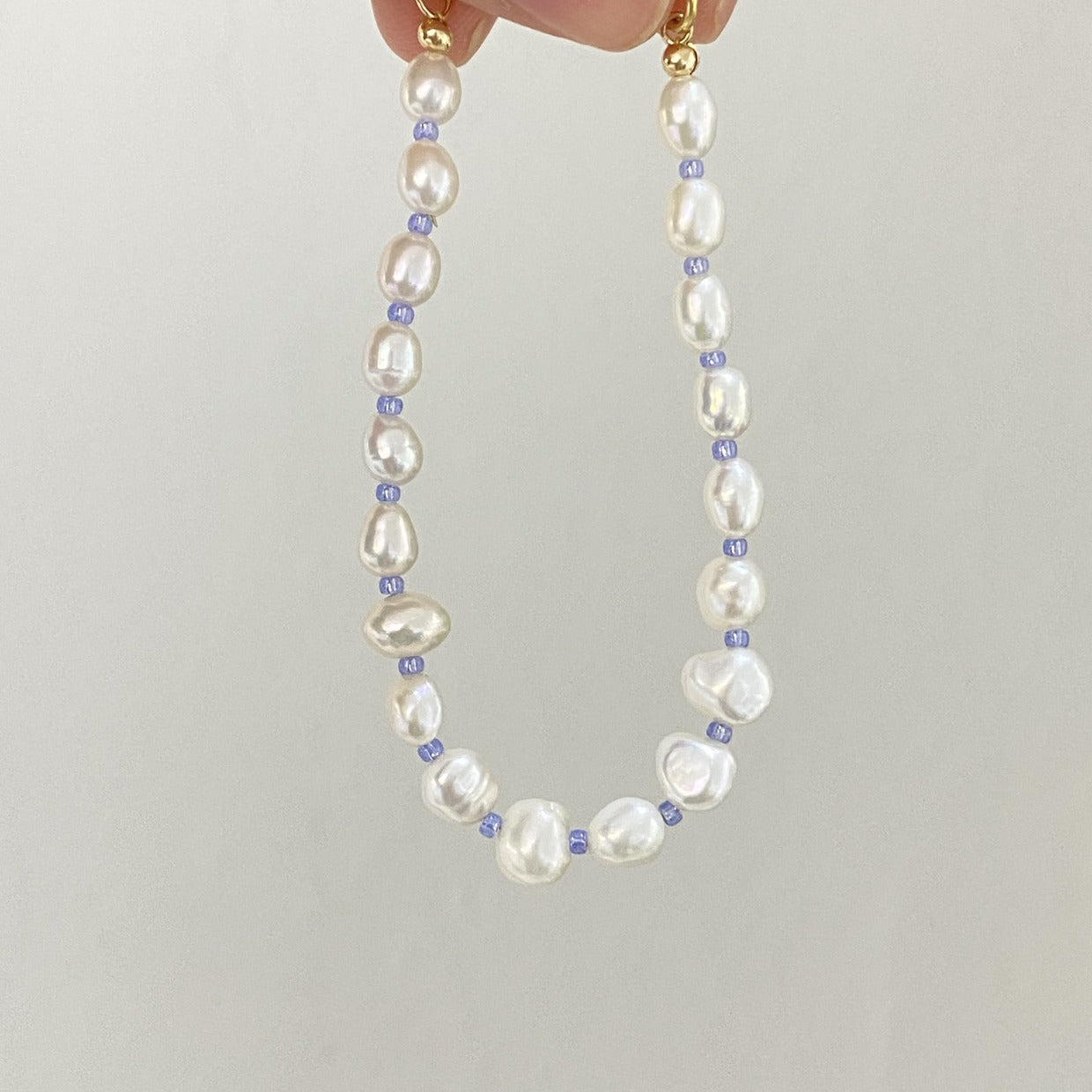Ember Irregular Freshwater Pearl Bracelet