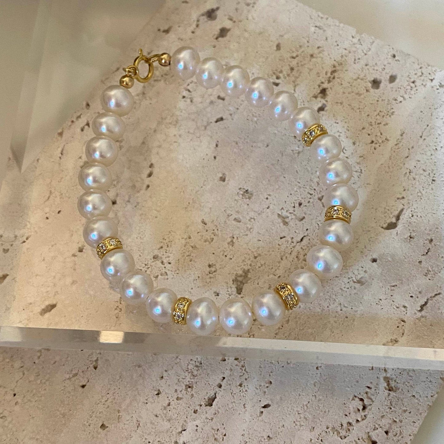 Bailey Freshwater Pearl Bracelet