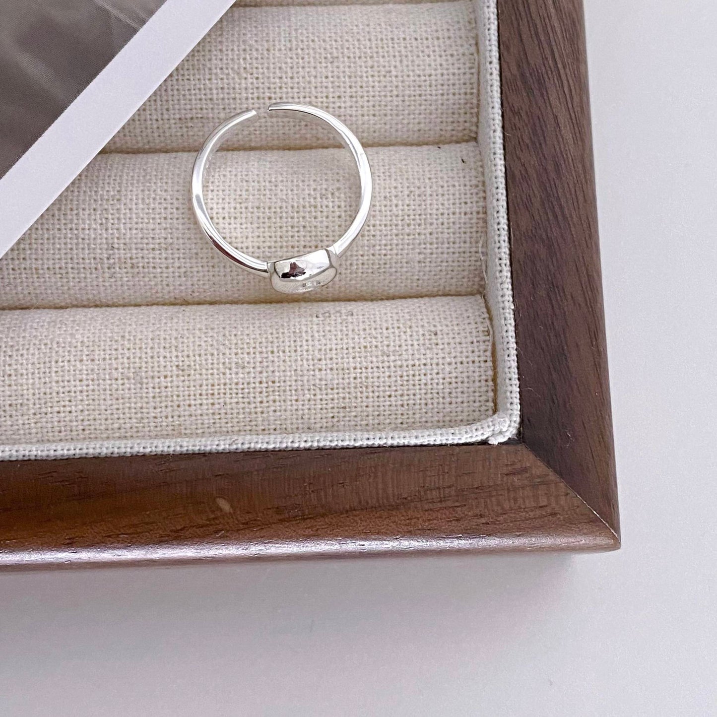 Ring S Adjustable Sterling Silver Ring
