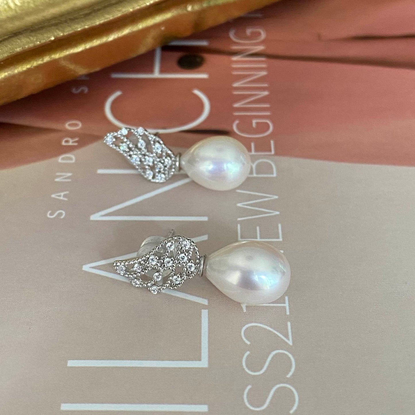 Josephine Pearl Stud Earring