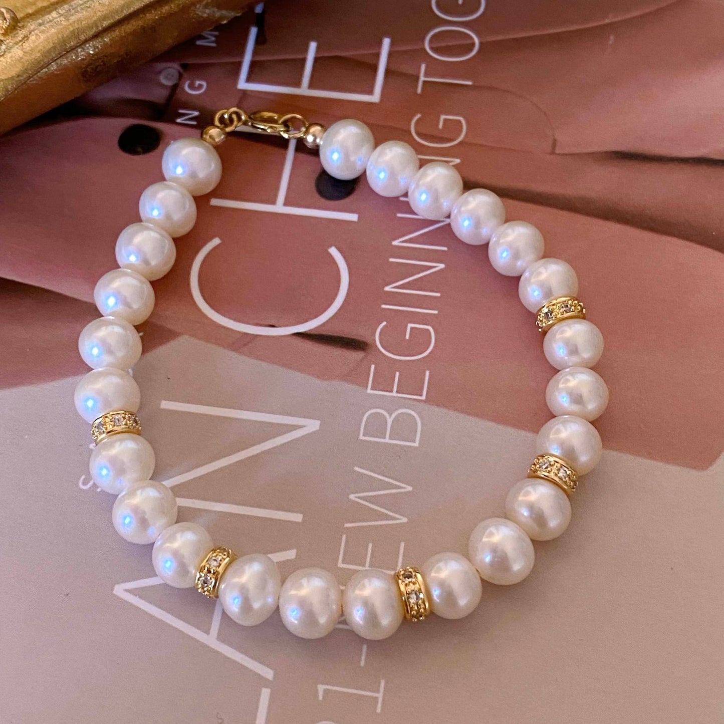 Bailey Freshwater Pearl Bracelet