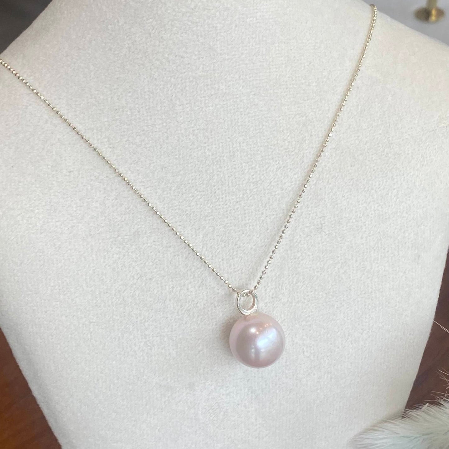 Liliana Large Single Pearl Necklace