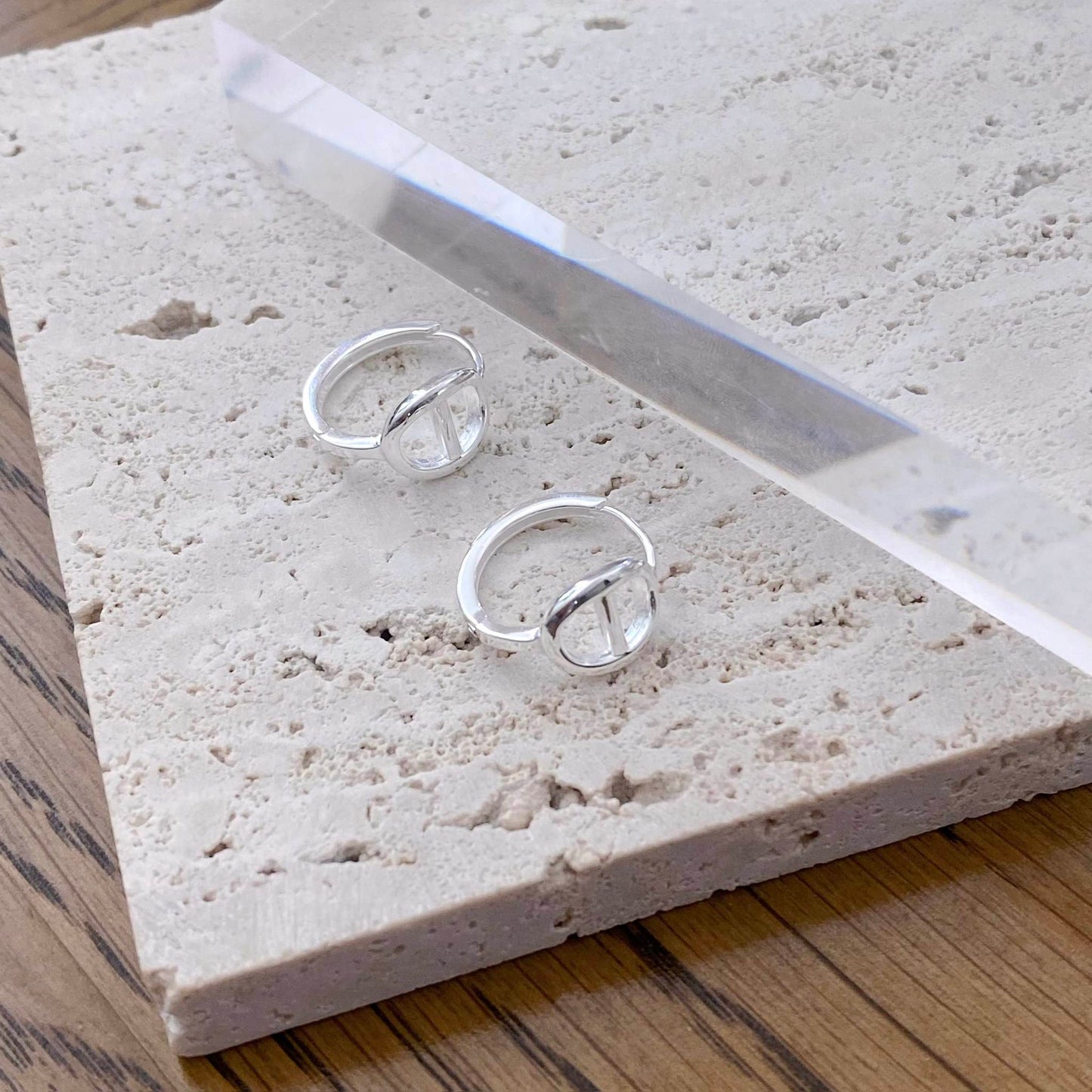 Ayla Sterling Silver Earring Hoop