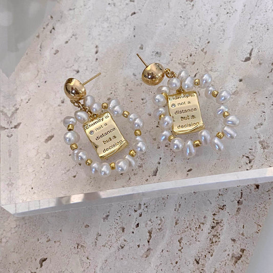 Alaia Freshwater Pearl Stud Earring