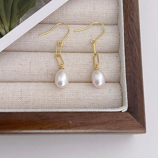Autumn Freshwater Pearl Earring