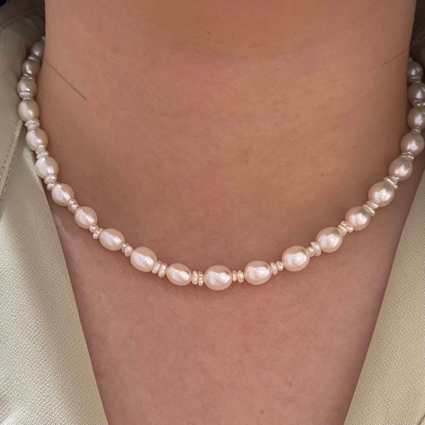Eleanor Freshwater Pearl Necklace