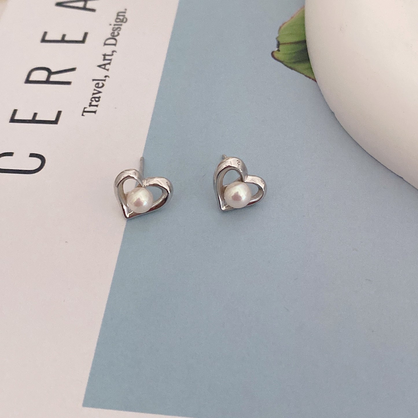 Mini Pearl Stud Earring