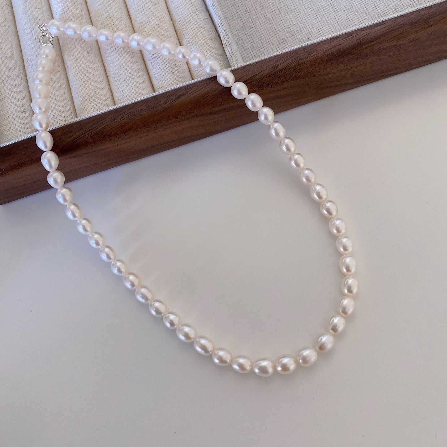 Ana Classic 7-8mm Freshwater Pearls Necklace