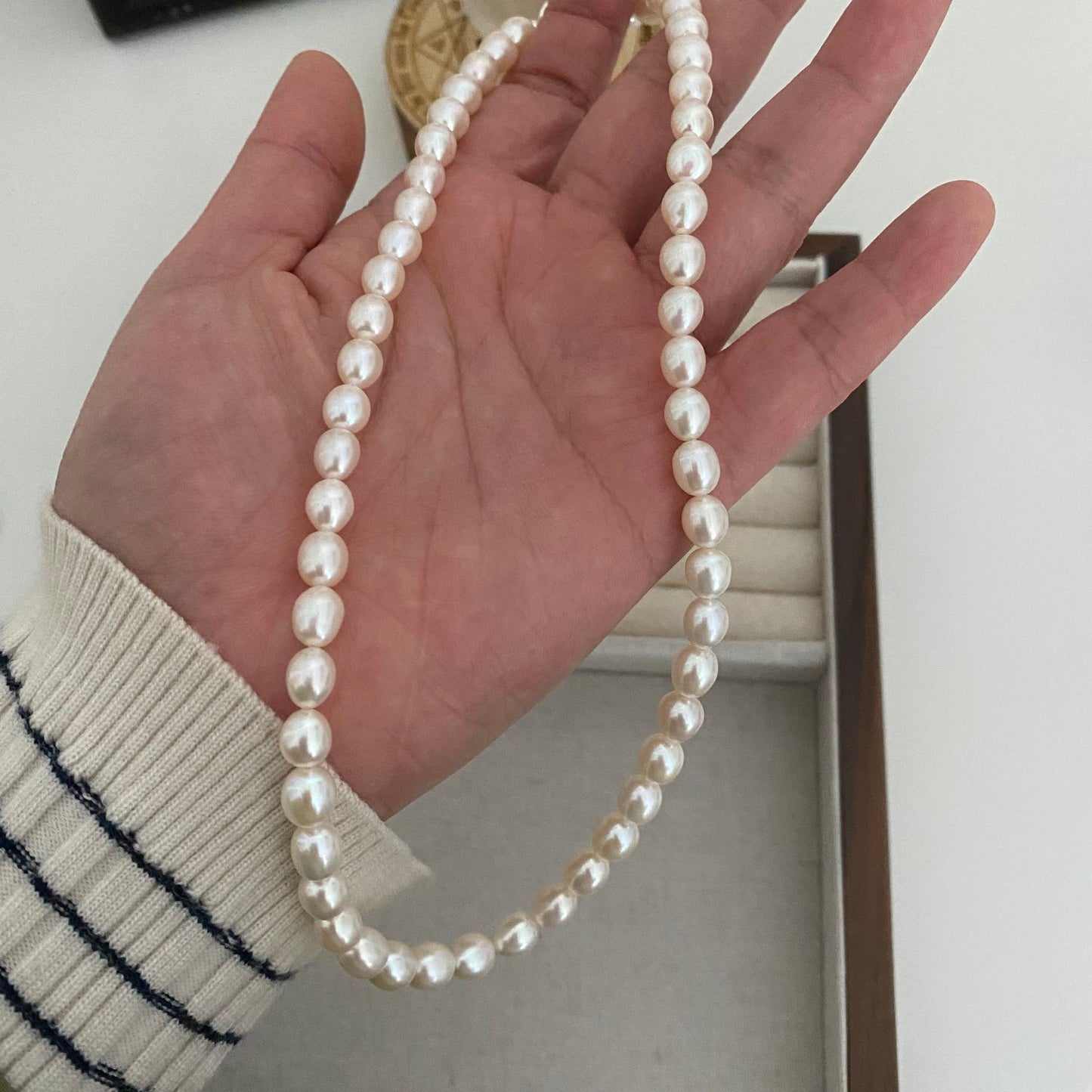 Ana Classic 7-8mm Freshwater Pearls Necklace