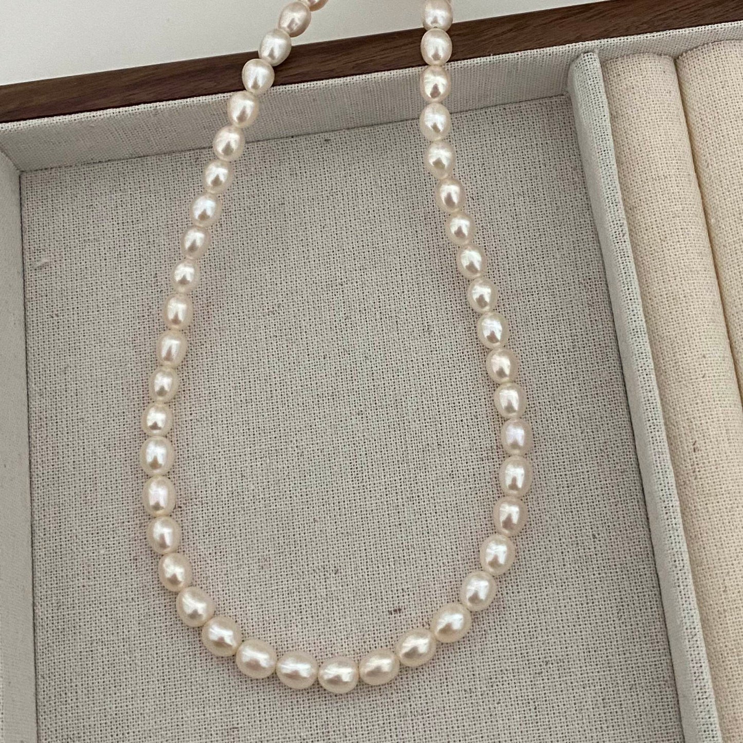 Ana Classic 7-8mm Freshwater Pearls Necklace